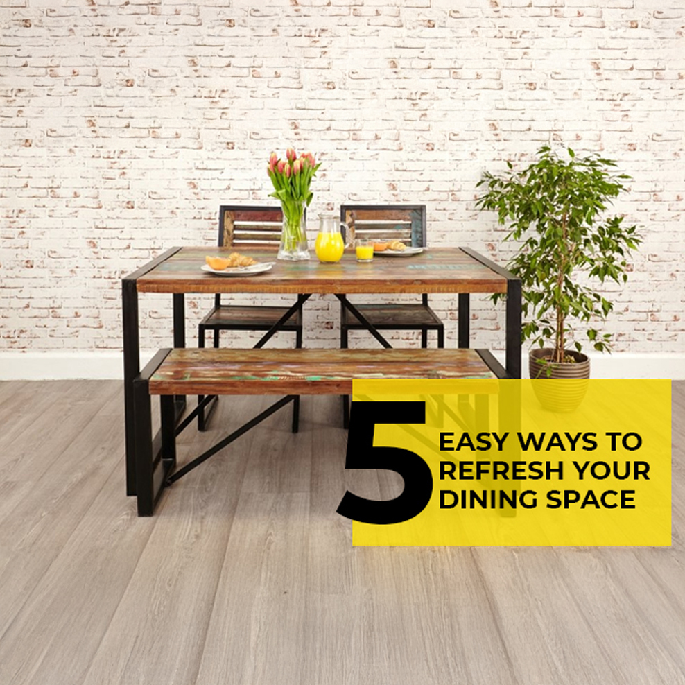 5 Easy Ways to Refresh Your Dining Space